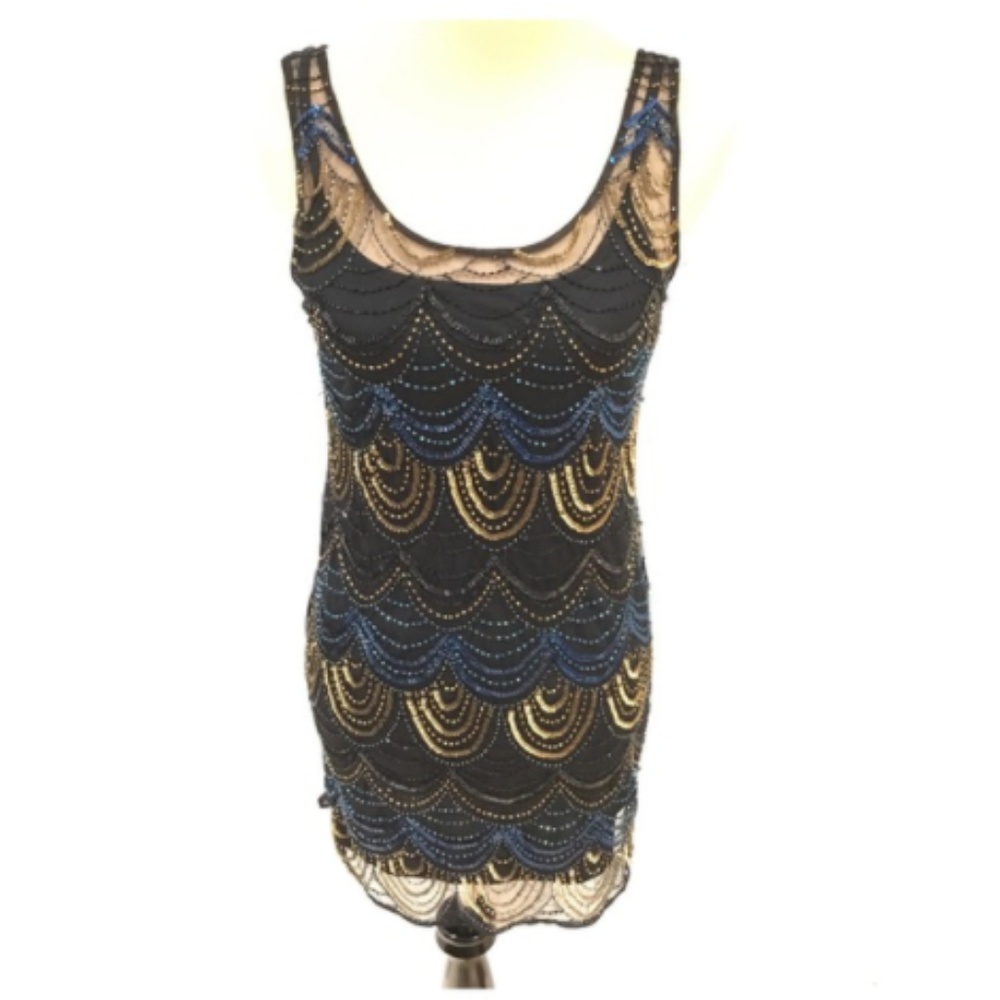 Urban Outfitters Deco Beaded Dress